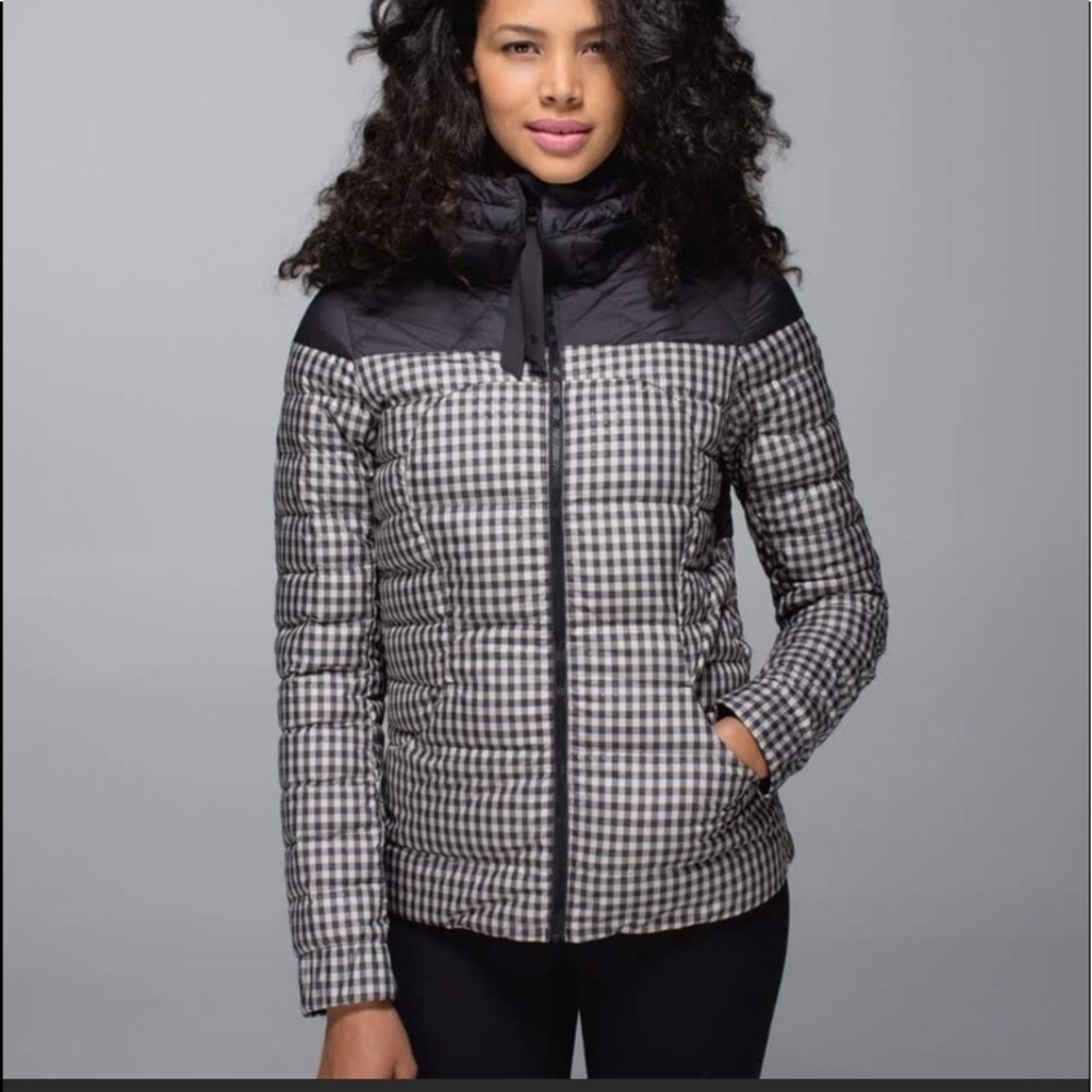 HOST PICK🥰RARE Lululemon Fluffin Awesome Reversible Jacket Gin Gin Mojave Tan